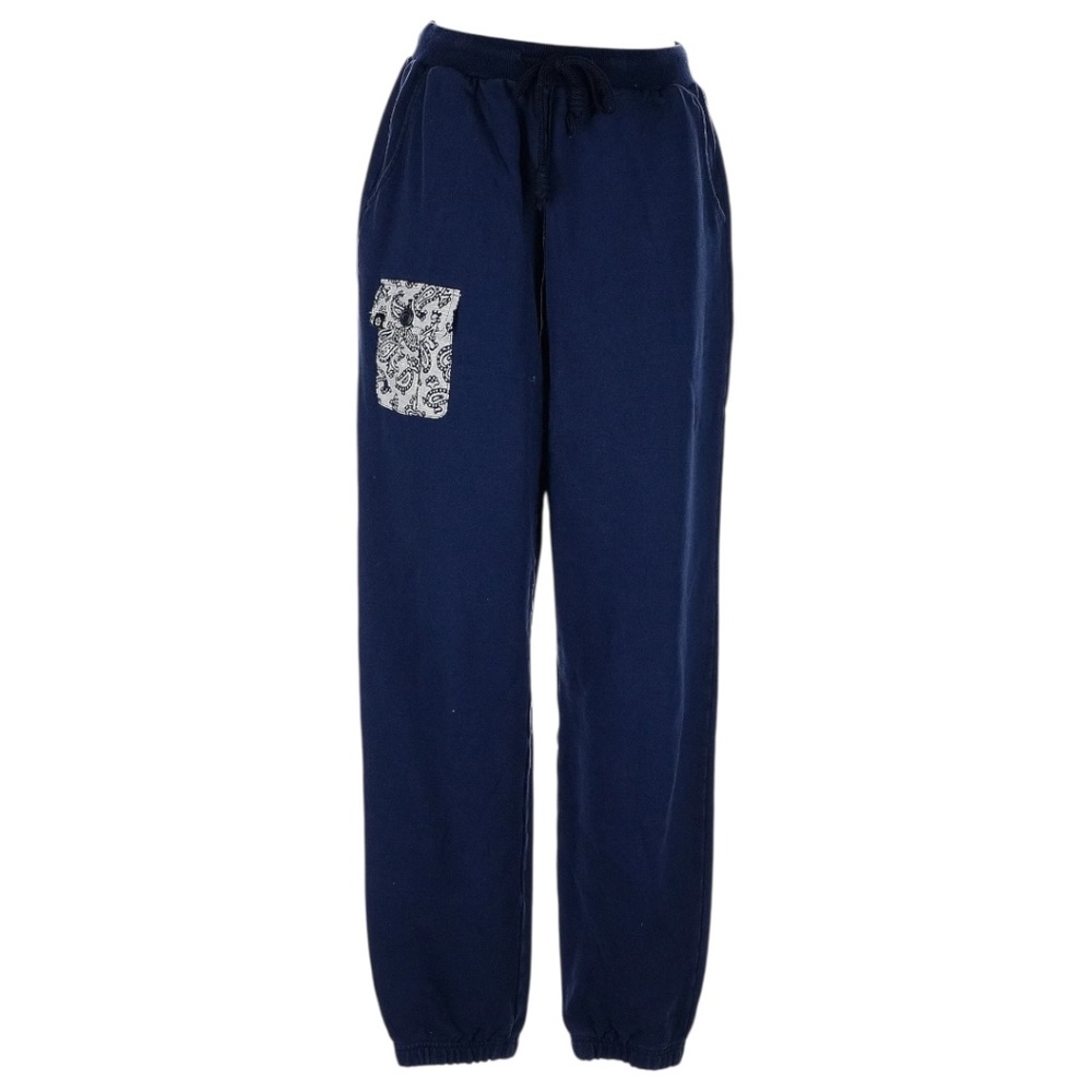 Sundae School 100% Cotton High Rise Navy Blue Jogger Lounge Pant Size Large